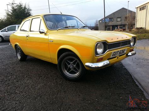maize yellow mk1 escort psint colour <s>There are very few cars that make such good use of the most basic mechanicals as a Mk1 Escort Mexico</s>